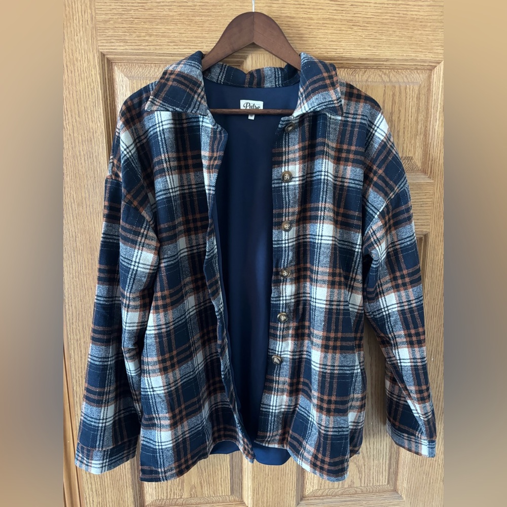 CAMPFIRE NIGHTS PLAID JACKET